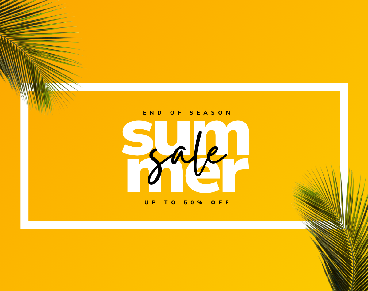 Banner Landscape Summer Sale 50_ Off